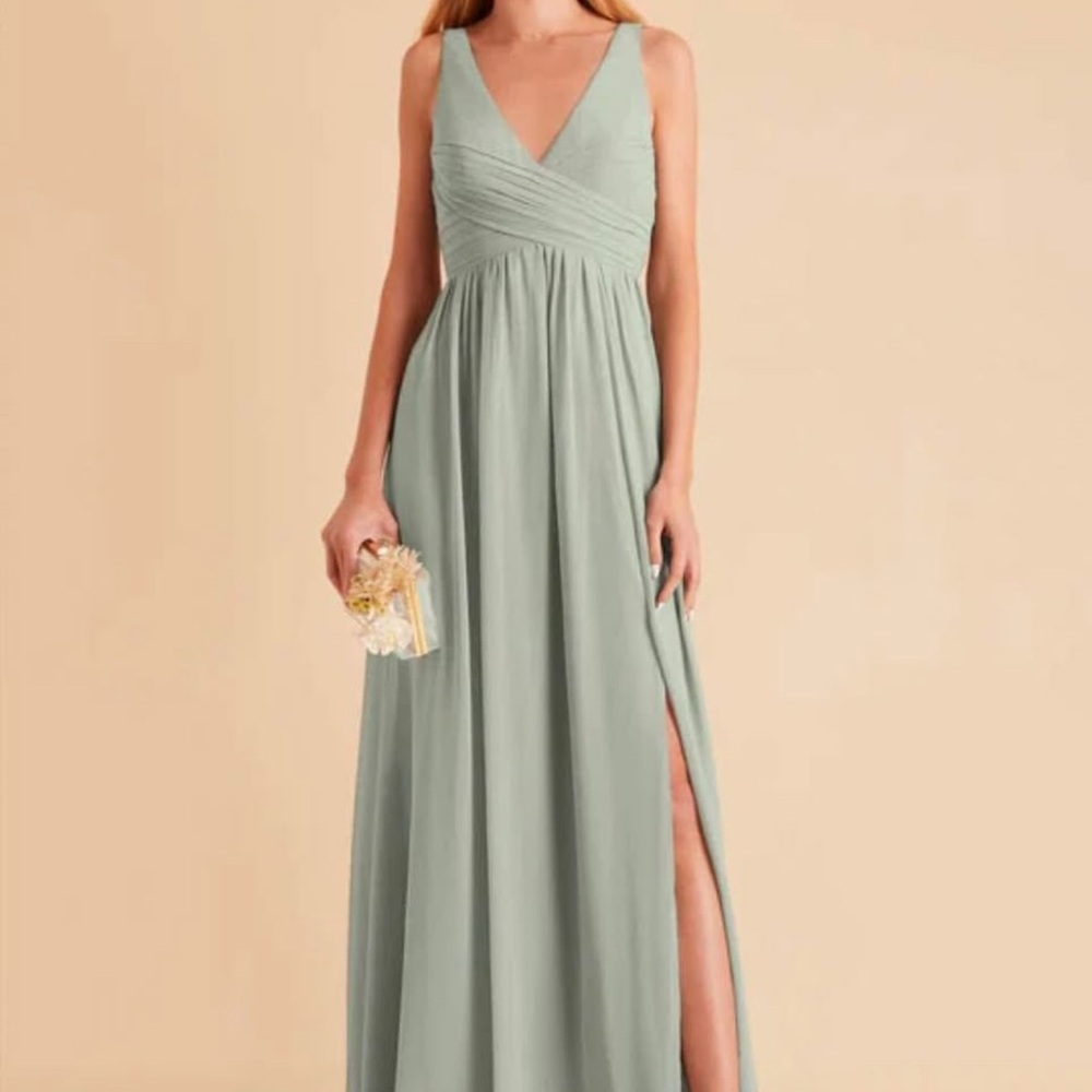 Birdy Grey Sage Green Maternity Maxi Dress